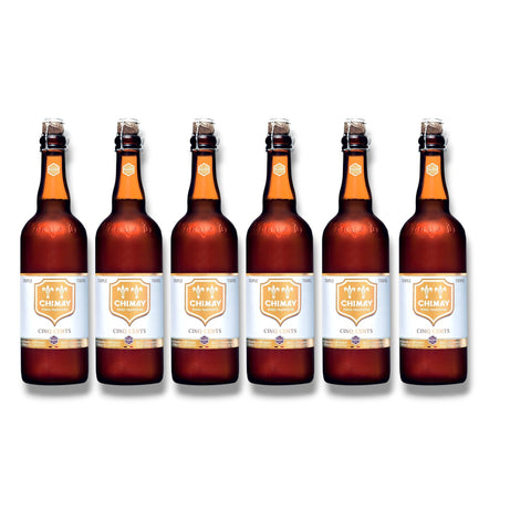 6 Flaschen Chimay Cinq Cents 0,75 l