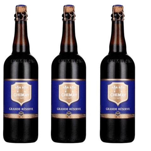 Chimay Grande Réserve Bleue 3 x 0,75 l – 3er-Pack Belgisches Trappisten-Ale