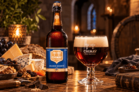 Chimay Grande Réserve 0,75l – Große Flasche Chimay Bleue 9,0 % Vol.
