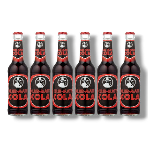 6 Flaschen Club-Mate Cola à 0,33 l – Cola mit Mate