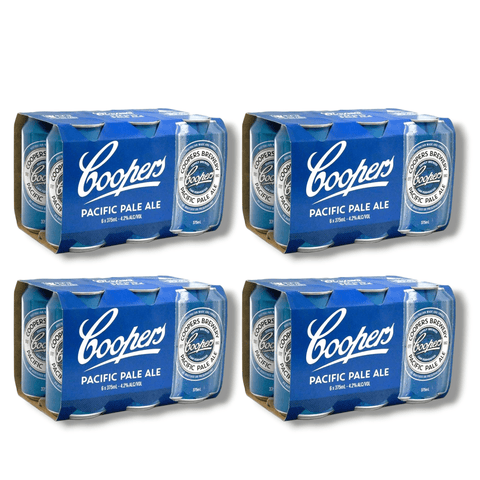 24er-Tray Coopers Pacific Pale Ale – australisches Pale Ale für Vorrat & Partys