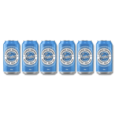 6er-Pack Coopers Pacific Pale Ale – frisches Pale Ale aus Australien in 375ml Dosen