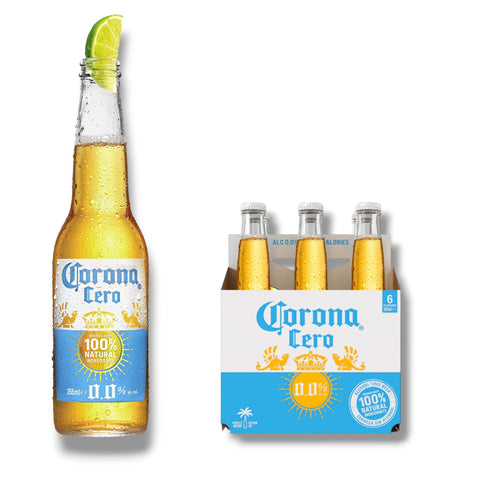 Corona Cero 0,0 % im 6er Pack – alkoholfreies Lagerbier