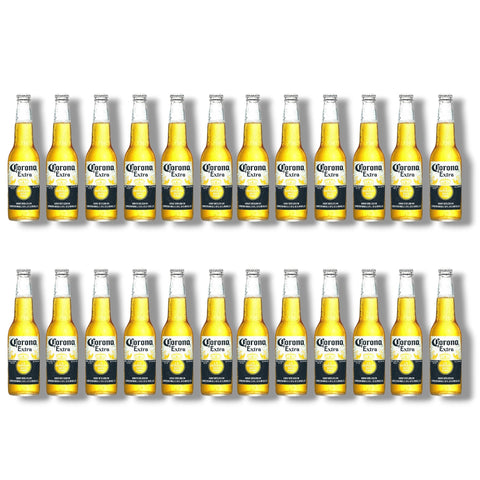 Corona Extra 350 ml im 24er Pack – mexikanisches Lagerbier