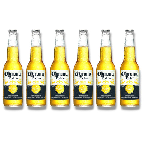Corona Extra 350 ml im 6er Pack – mexikanisches Lagerbier