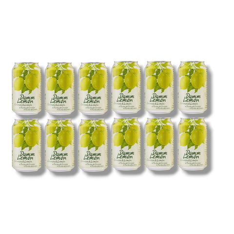 Damm Lemon 330 ml Dose im 12er Pack – mediterranes Radler