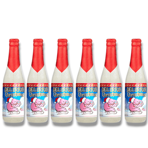Delirium Christmas 6er-Pack 0,33 l – Aromatisches Winterbier aus Belgien, ideal für Geschenk oder Vorrat