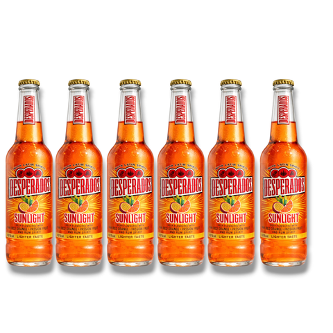 Desperados Sunlight Red Orange Passion Fruit 6er Pack Flavoured Beer 4,5%