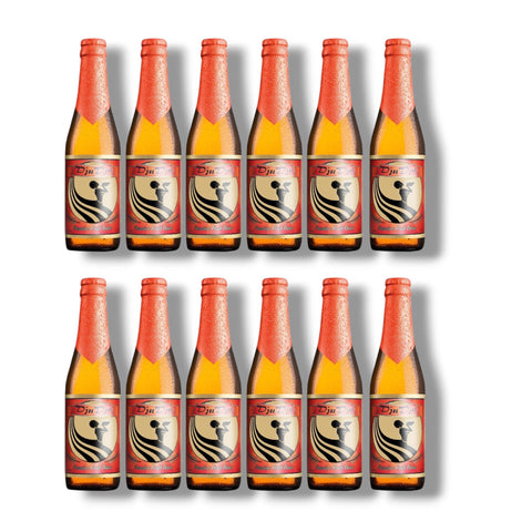 12 Flaschen DjuDju Passion Fruit à 0,33 l – exotisches Fruchtbier mit Passionsfruchtgeschmack