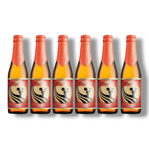 6 Flaschen DjuDju Passion Fruit à 0,33 l – exotisches Fruchtbier mit Passionsfruchtgeschmack
