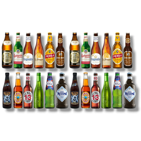 Europa Bierpaket mit 12 verschiedenen Bieren 
