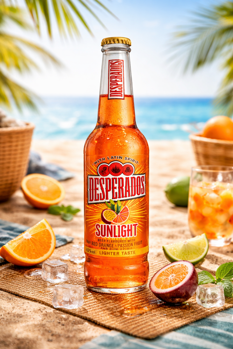 Desperados Sunlight 0,4l - Red Orange Passion Fruit 4,5%