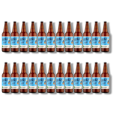 Fischer Blonde Tradition 0,66l – Elsässer Lagerbier 6,0 % Vol.
