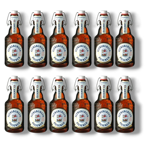 Flensburger Pilsener 330 ml im 12er Pack – herbwürziges Pils