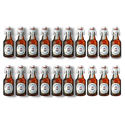 Flensburger Pilsener 330 ml im 12er Pack – herbwürziges Pils