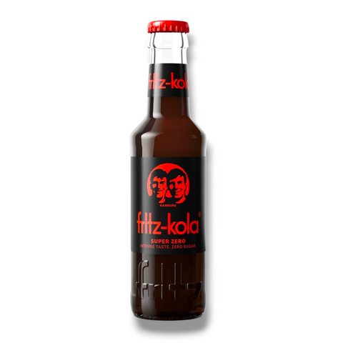 Fritz-Kola Super Zero 200ml Einzelflasche – zuckerfreie Kola mit Koffein