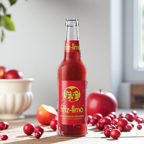 Fritz-Limo Apfel-Kirsch-Holunder – Natürliche Limonade aus Hamburg