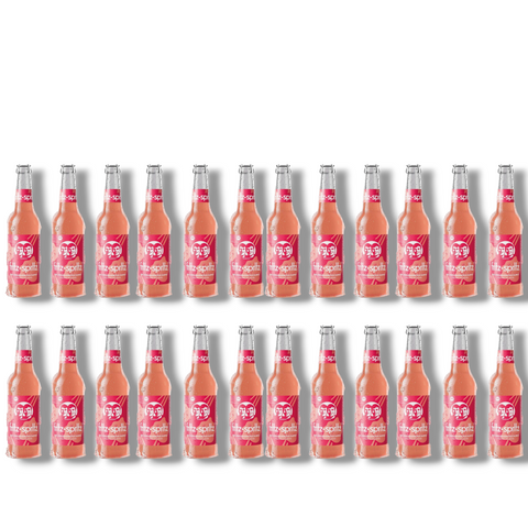 24er Pack Fritz-Spritz Rhabarber 330ml – natürliche Bio-Rhabarberschorle