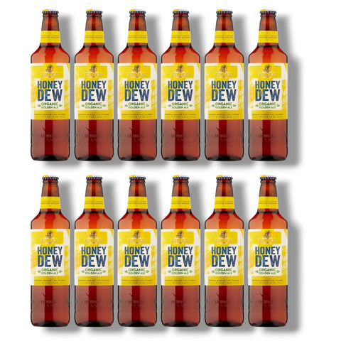 12 Flaschen Fuller's Organic Honey Dew à 0,5 l – englisches Golden Ale mit Honig