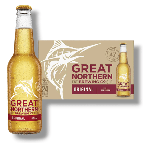 Great Northern Original Lager 0,33l – Australisches leichtes Lagerbier mit 4,2 % Vol.