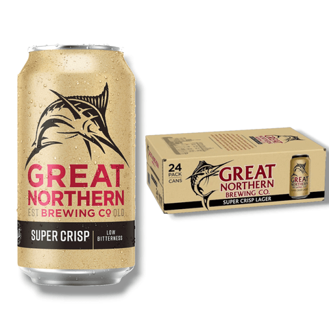 Great Northern Super Crisp Lager 0,375l– Extra mild & leicht 3,5 % Vol.