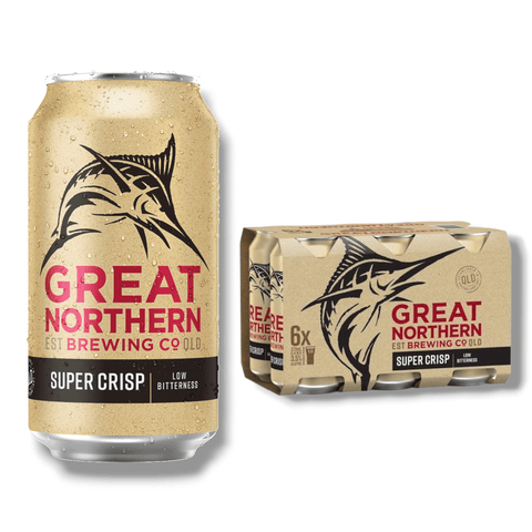 Great Northern Super Crisp Lager 0,375l– Extra mild & leicht 3,5 % Vol.