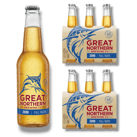Great Northern Zero 0,33l – Alkoholfreies australisches Lagerbier 0,0 % Vol.