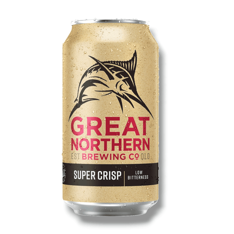 Great Northern Super Crisp Lager 0,375l– Extra mild & leicht 3,5 % Vol.