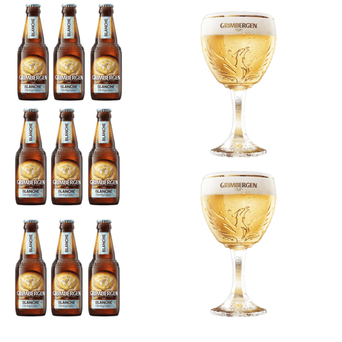 Grimbergen Geschenkset mit Originalglas – mehrere Sorten zur Auswahl