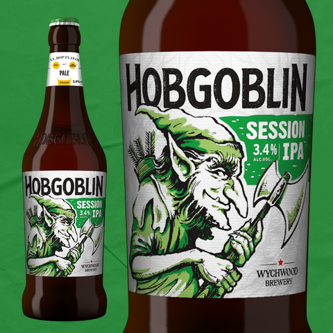 Wychwood Hobgoblin Session IPA 0,5l mit 3,4% Vol.