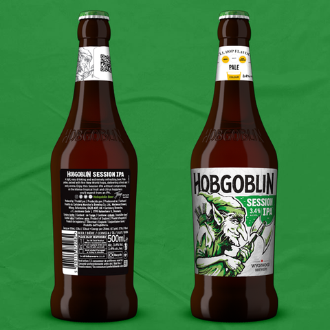 Wychwood Hobgoblin Session IPA 0,5l mit 3,4% Vol.