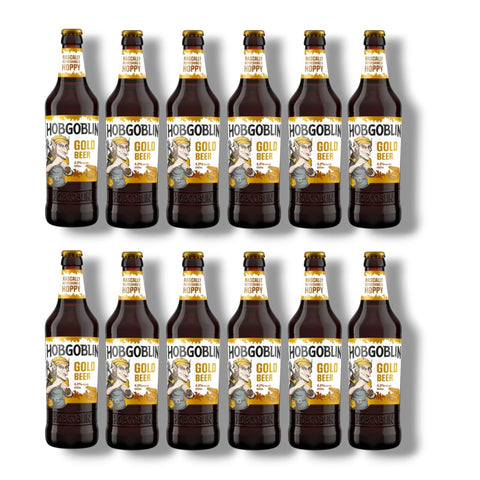 12 Flaschen Hobgoblin Gold 0,5 l