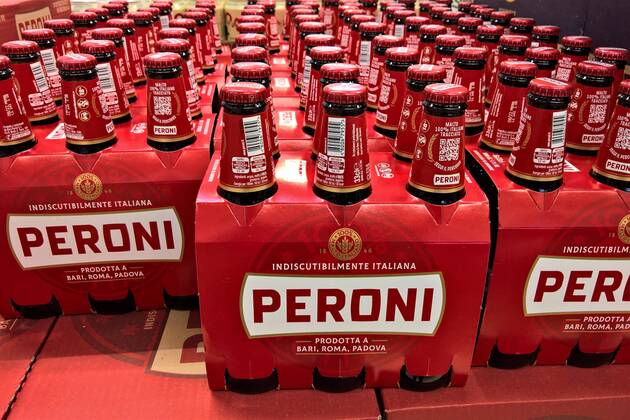 Peroni Bier Prodotta a Bari 0,3l mit 4,7% Vol.