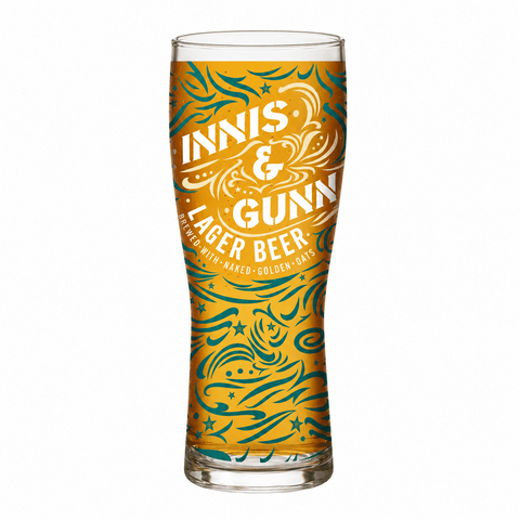 nnis & Gunn Lager Bierglas 0,33 l – Schottland – Haus der Biere Berlin