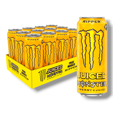 Juiced Monster Ripper 12 Dosen Pack tropischer Energy Drink