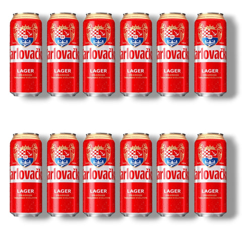 12 Dosen Karlovačko Lager 0,5 l