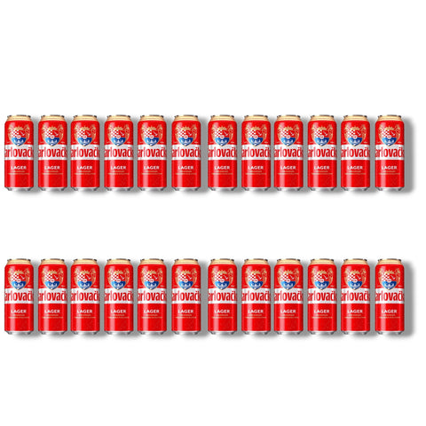 24 Dosen Karlovačko Lager 0,5 l