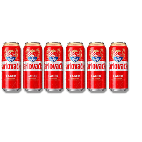 6 Dosen Karlovačko Lager 0,5 l