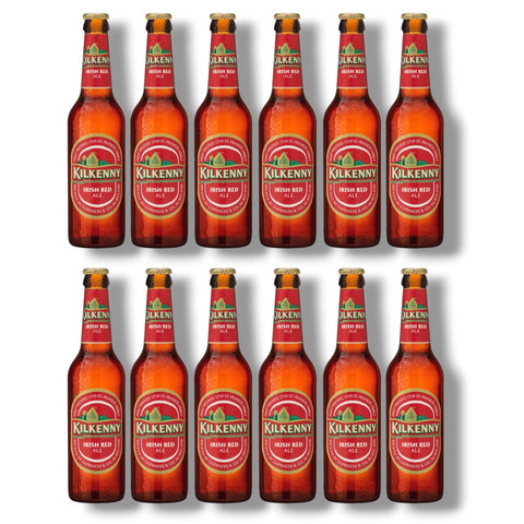 12 Flaschen Kilkenny Irish Red Ale à 0,33 l – traditionelles irisches Red Ale mit 4,3 % Vol.