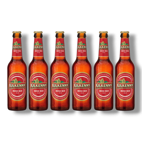 6 Flaschen Kilkenny Irish Red Ale à 0,33 l – traditionelles irisches Red Ale mit 4,3 % Vol.