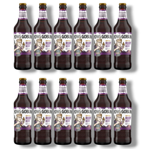 12 Flaschen King Goblin Imperial Ruby Beer 500 ml