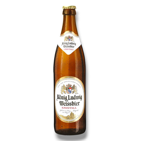 König Ludwig Weissbier Kristall 0,5l – Kristallweizen 5,5 % Vol.