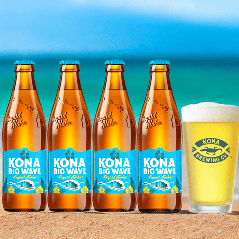 Kona Big Wave 0,35l – Golden Ale aus Hawaii 4,4 % Vol.
