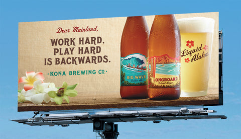 Hawaii Bundle - Reise nach Hawaii mit Kona Longboard, Kona Hanalai IPA & Kona Big Wave