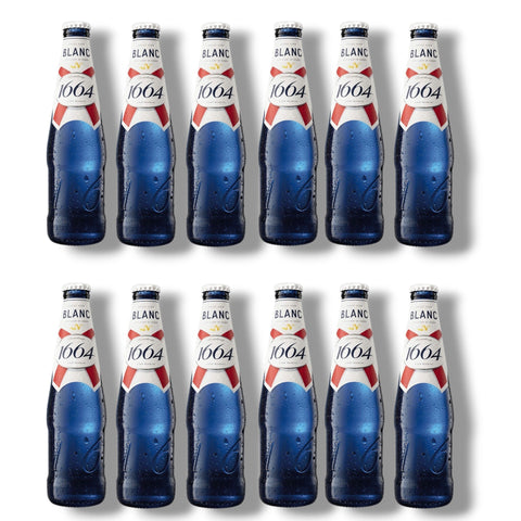 12 Flaschen Kronenbourg 1664 Blanc
