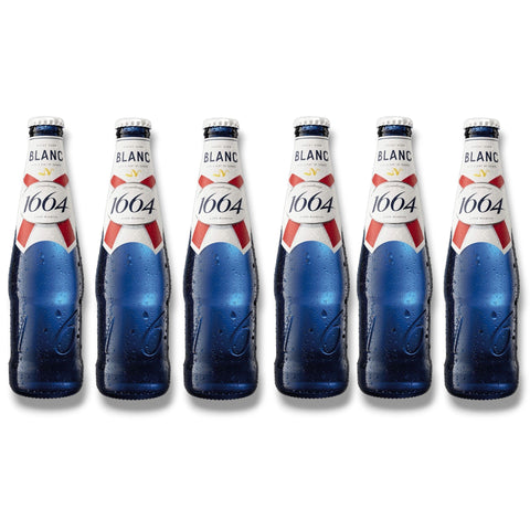 6 Flaschen Kronenbourg 1664 Blanc