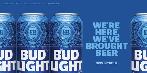 Bud Bier 0,3l & Bud Light 0,35l- King of Beer USA Mix