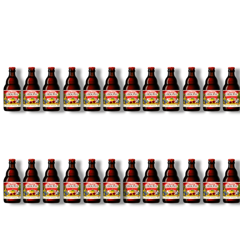 La Chouffe Cherry 24er-Pack 0,33 l – Belgisches Kirschbier 8 % Vol.