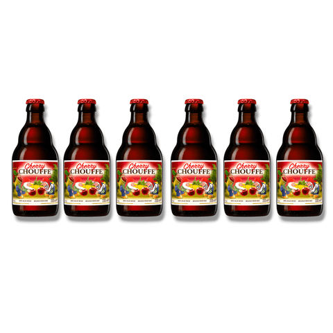 La Chouffe Cherry 6er-Pack 0,33 l – Belgisches Kirschbier 8 % Vol.