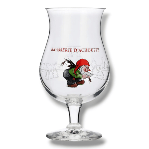 La Chouffe Originalglas – Offizielles belgisches Bierglas für La Chouffe Starkbier